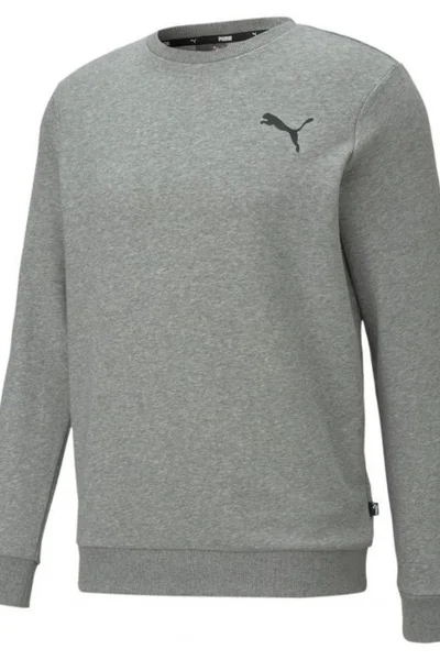Klasické pánské tričko Puma s logem - šedé