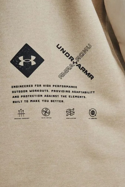 Under Armour rychleschnoucí pánská mikina s kapsou na zip