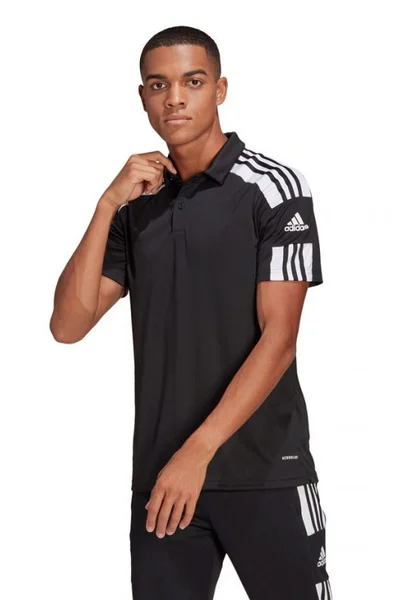 Černé pánské polo tričko Adidas Squadra 21 Polo M GK9556