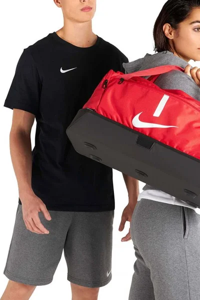 Červená sportovní taška Nike Academy Team M CU8096 657