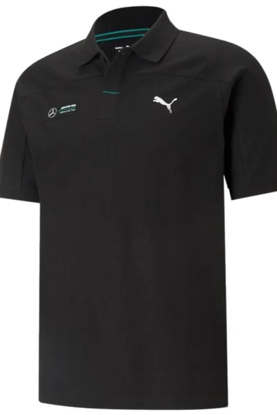 Černé pánské polo tričko Puma Mercedes F1 Polo M 599614-01