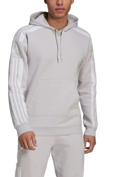 Šedá pánská mikina Adidas Squadra 21 Sweat Hoody M GT6635