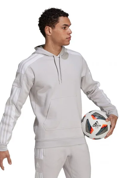 Šedá pánská mikina Adidas Squadra 21 Sweat Hoody M GT6635