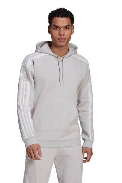 Šedá pánská mikina Adidas Squadra 21 Sweat Hoody M GT6635