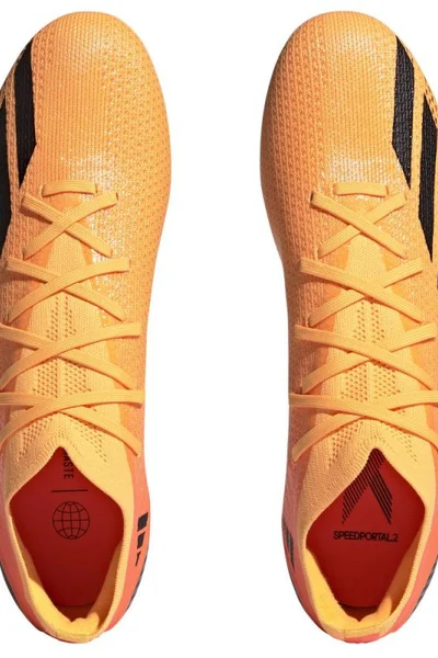 Adidas Pánské Kopačky na Trávník s Cvočky Oranžové