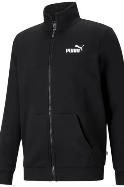 Černá pánská mikina Puma s kapucí