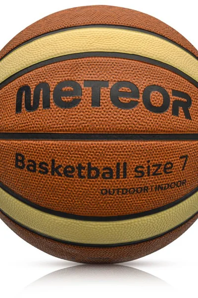 Meteor Cellular basketbalový tréninkový míč černo/žlutý