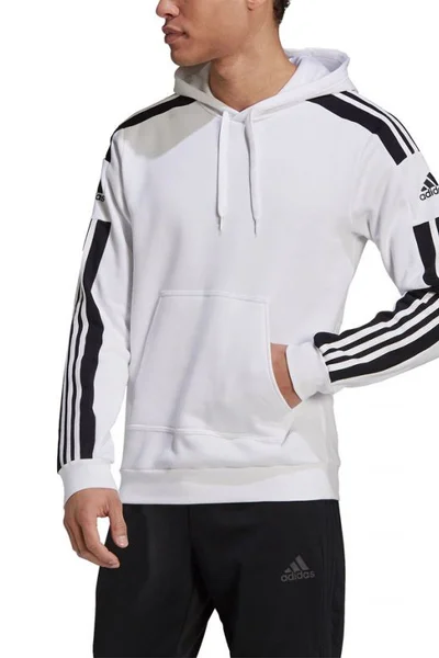 Bílá pánská mikina Adidas Squadra 21 Sweat Hoody M GT6637