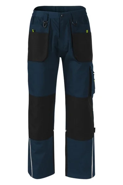 Pracovní kalhoty Rimeck Ranger M navy blue s reflexními prvky