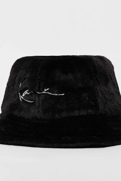 Černý klobouk Karl Kani Signature Bucket Hat