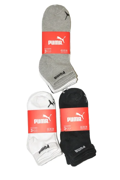 Ponožky Puma 4001 Basic Quarter (3 páry)