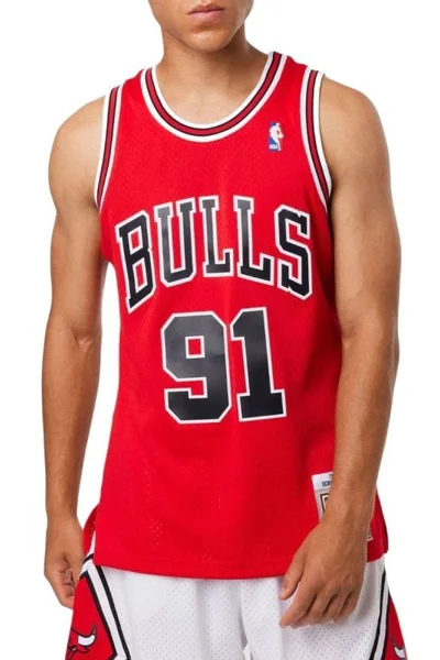 Mitchell & Ness tričko Chicago Bulls Dennis Rodman M - Inny