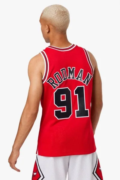 Mitchell & Ness tričko Chicago Bulls Dennis Rodman M - Inny