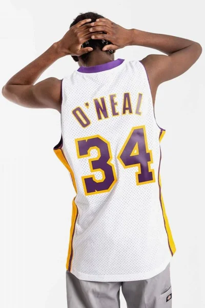 Tričko Mitchell & Ness Lakers Shaquille O'Neal pánské Inny