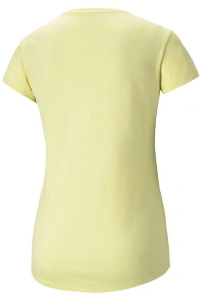 Žluté dámské tričko Puma RTG Heather Logo Tee W 586455 40