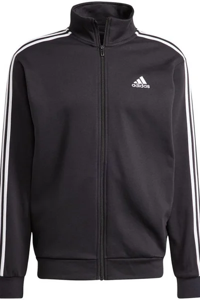 Sportovní pánská tepláková souprava adidas Basic 3-Stripes Black