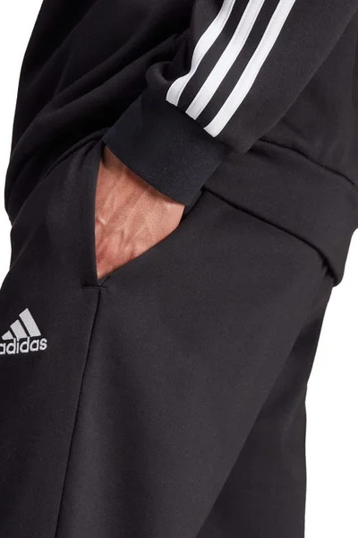 Sportovní pánská tepláková souprava adidas Basic 3-Stripes Black