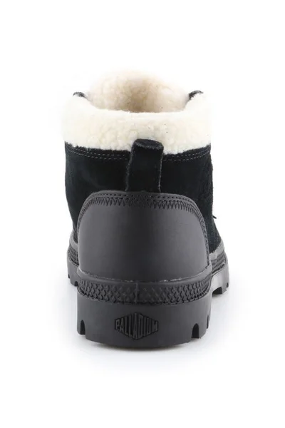 Černé dámské zimní boty Palladium Pampa Lo Wt W 96467-008-M