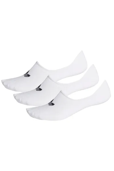 Bílé nízké ponožky Adidas Originals LOW CUT SOCK 3P FM0676