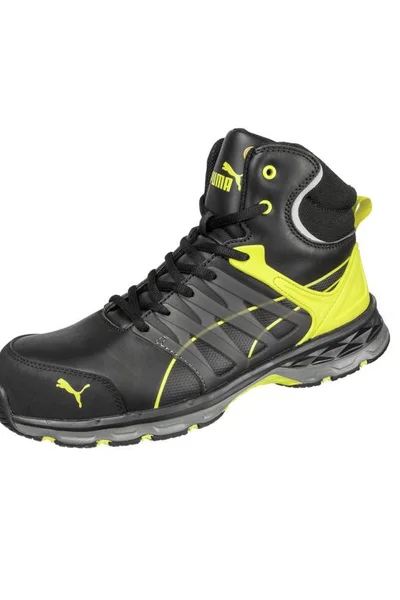 Bezpečnostní pánské voděodolné boty Puma Velocity Mid Yellow