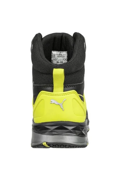 Bezpečnostní pánské voděodolné boty Puma Velocity Mid Yellow