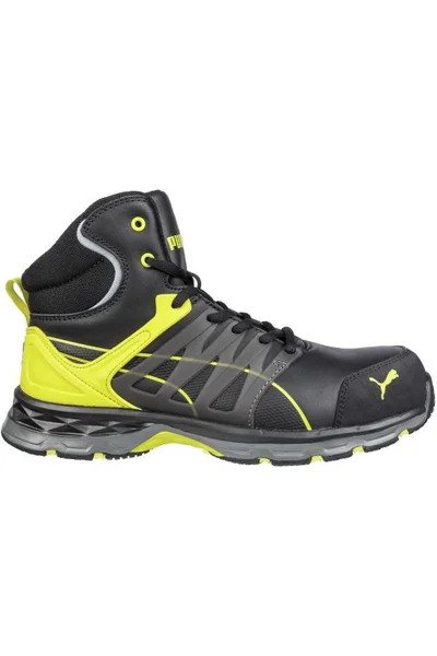 Bezpečnostní pánské voděodolné boty Puma Velocity Mid Yellow