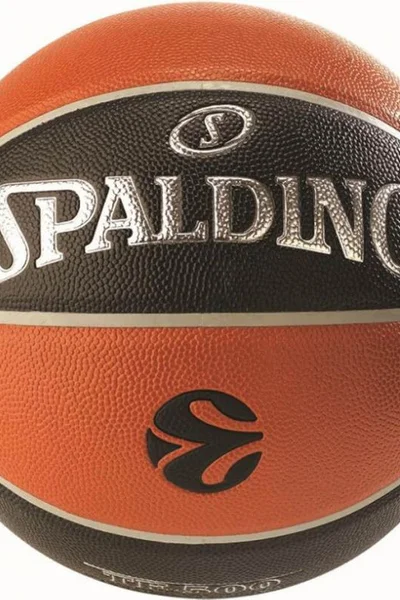 Spalding NBA Euroleague INOUT basketbal oranžovo-černý