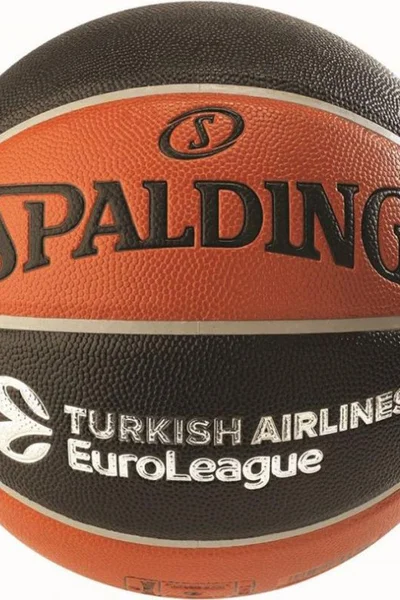 Spalding NBA Euroleague INOUT basketbal oranžovo-černý