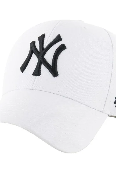 Baseballová Kšiltovka New York Yankees Značky 47 Brand Bílá