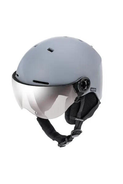 Lyžařská helma Meteor FALVEN - šedá
