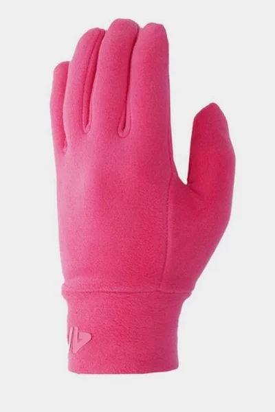 Teplé dotykové rukavice pro děti 4F