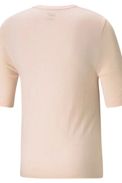 Růžové dámské tričko Puma Modern Basics Tee Cloud W 585929 27