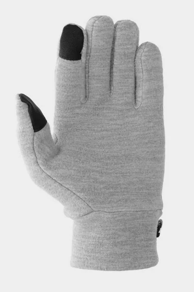 Dětské šedé rukavice 4F