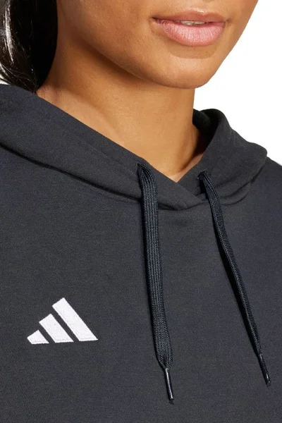 ADIDAS dámská recyklovaná mikina s kapucí černá