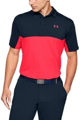 Pánské tmavě modro-korálové polo tričko Under Armour 1355485