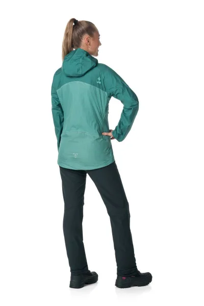 Dámská outdoorová bunda Kilpi HURRICANE-W - Tmavě zelená