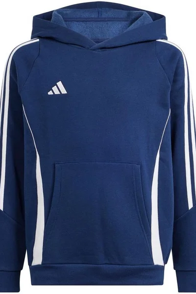 Adidas Dětská Mikina Tiro Sweat Hoodie Navy Blue