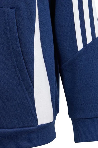 Adidas Dětská Mikina Tiro Sweat Hoodie Navy Blue