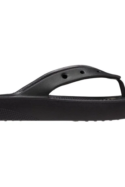 Crocs Dámské Žabky Classic Platform Flip Black