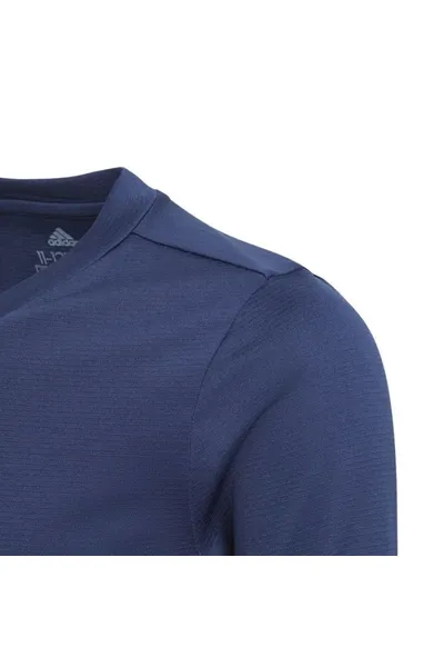 Tmavě modré dětské tričko Adidas Team Base Tee Jr GN5712