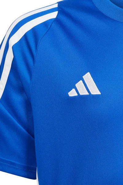 Dětské tričko adidas Tiro Jersey modré - krátký rukáv