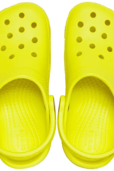 Crocs Dětské Klasické Dřeváky Žluté