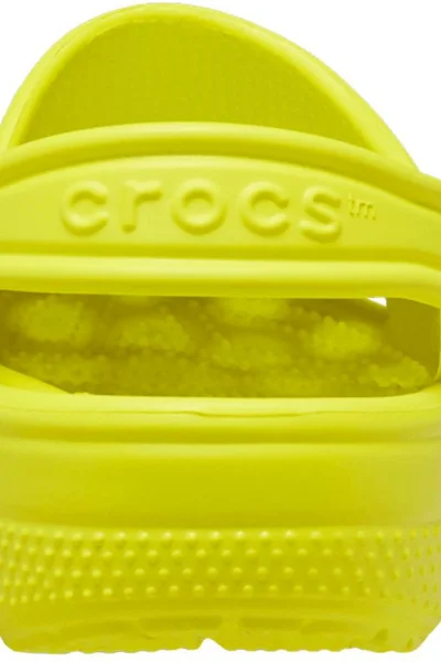 Crocs Dětské Klasické Dřeváky Žluté