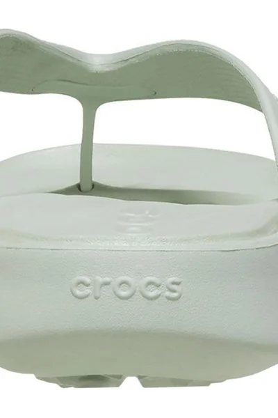 Letní dámské žabky Crocs Free Feel Light Green