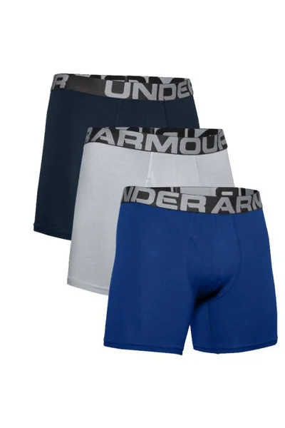 Boxerky Under Armour Charged Cotton 6IN 3 Pack
