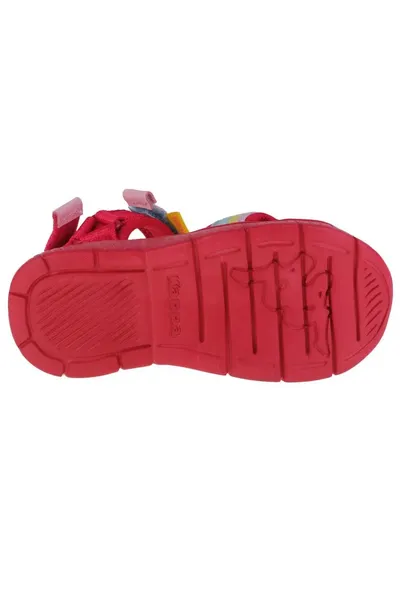 Růžové dětské sandály Kappa Jalua K Jr 260945K-2222