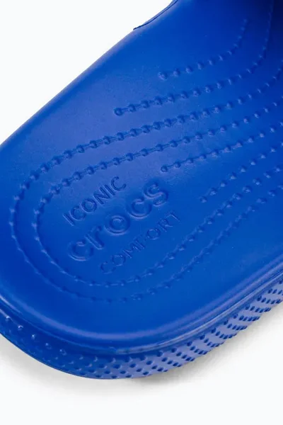 Modré lehké pantofle Crocs