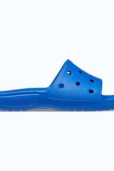 Modré lehké pantofle Crocs