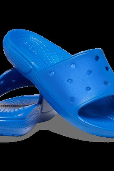 Modré lehké pantofle Crocs