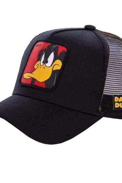 Čepice Inny Daffy Duck černá - nastavitelná - síťovaná